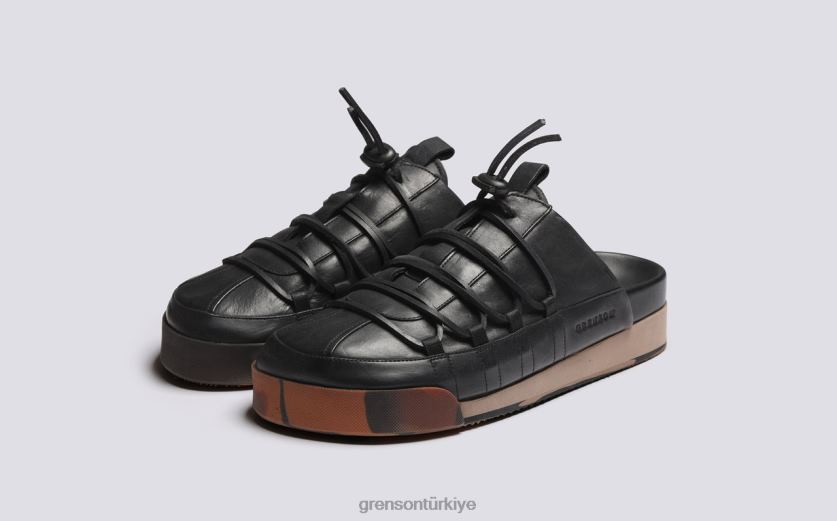 Grenson spor ayakkabı 75 erkekler siyah açkılı Spor ayakkabı B466H203