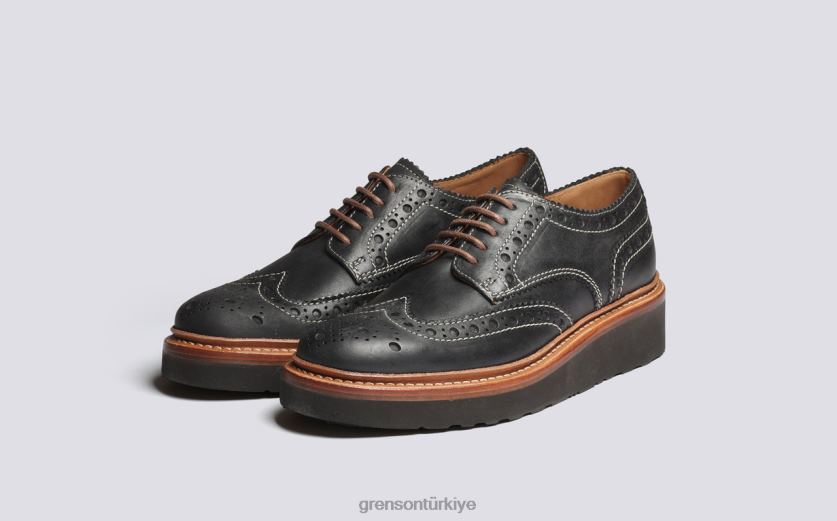 Grenson ava kadınlar siyah ayakkabılar B466H331