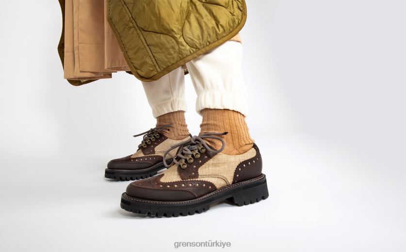 Grenson ava teknoloji kadınlar bej ayakkabılar B466H330