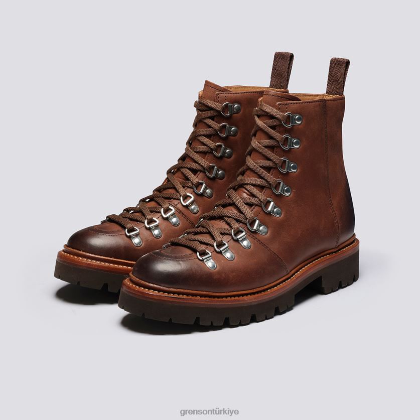 Grenson Naneli kadınlar Kahve bot ayakkabı B466H292