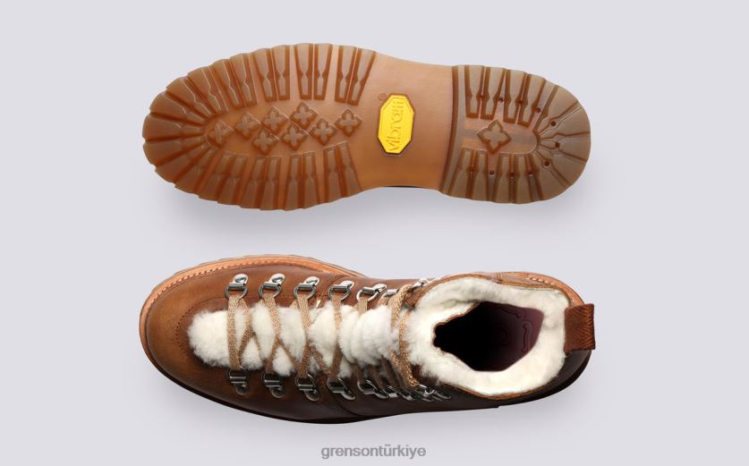Grenson Naneli kadınlar doğal bot ayakkabı B466H277