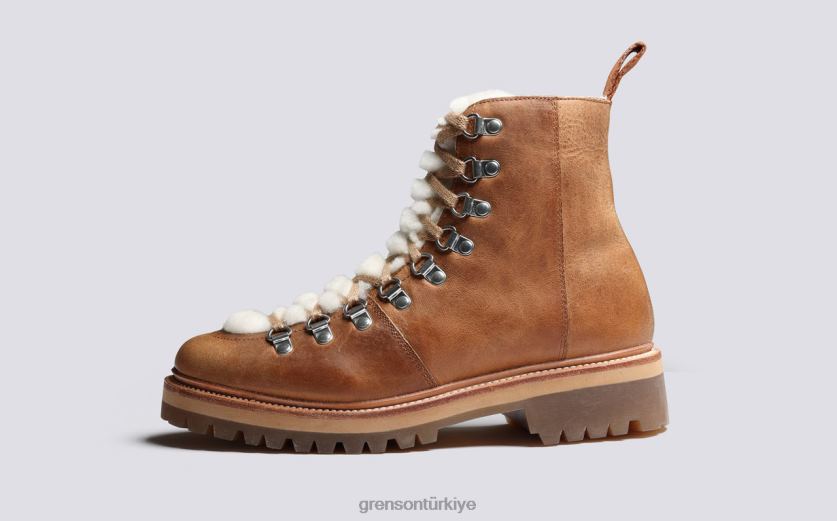 Grenson Naneli kadınlar doğal bot ayakkabı B466H277