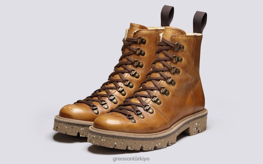 Grenson Naneli kadınlar kahverengi bot ayakkabı B466H276