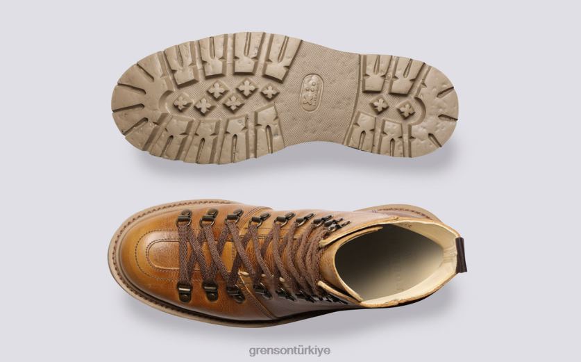 Grenson Naneli kadınlar kahverengi bot ayakkabı B466H276