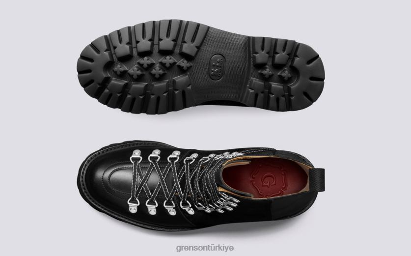 Grenson Naneli kadınlar siyah bot ayakkabı B466H275