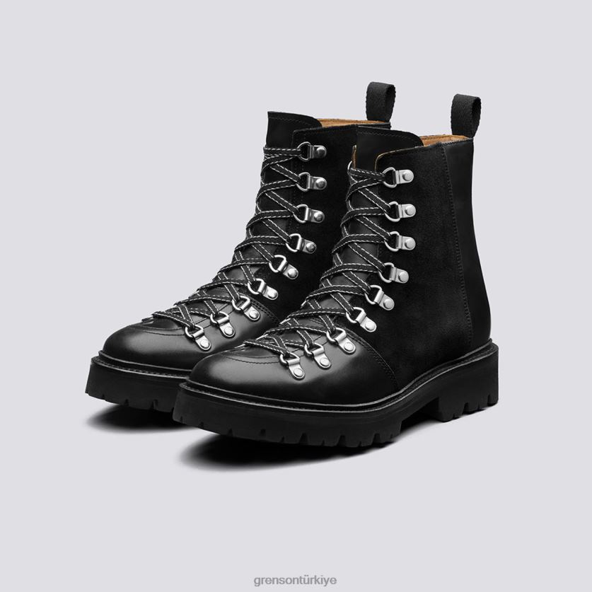 Grenson Naneli kadınlar siyah bot ayakkabı B466H275