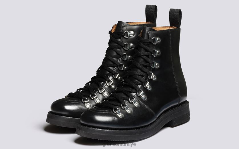 Grenson Naneli kadınlar siyah bot ayakkabı B466H278