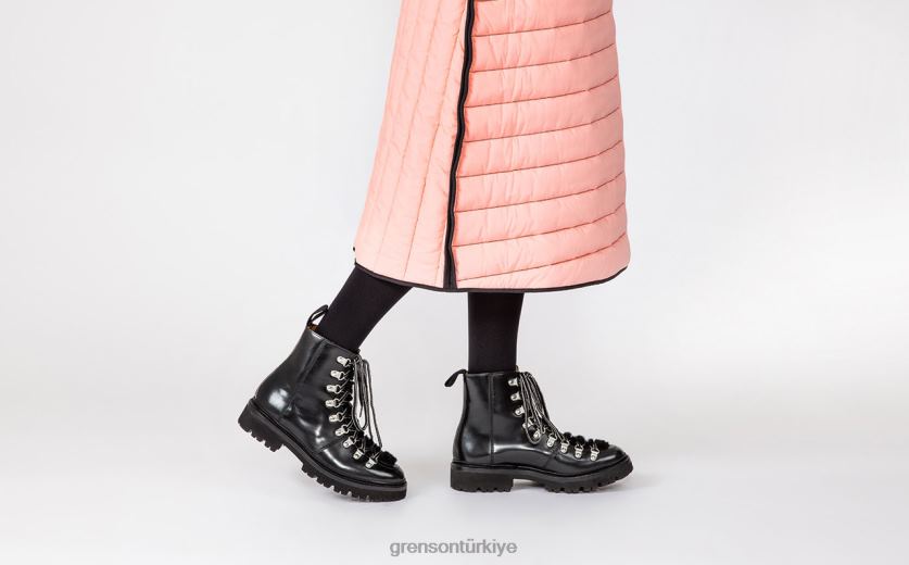 Grenson Naneli kadınlar siyah bot ayakkabı B466H283