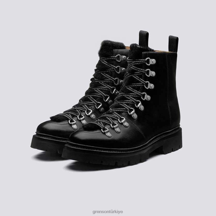 Grenson Naneli kadınlar siyah bot ayakkabı B466H283