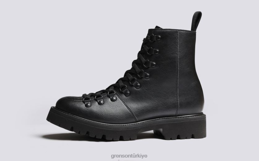 Grenson Naneli kadınlar siyah bot ayakkabı B466H284