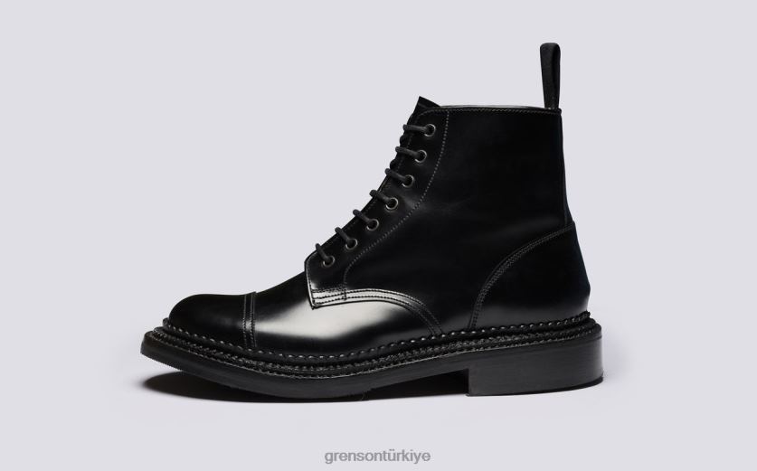 Grenson demi kadınlar siyah bot ayakkabı B466H260