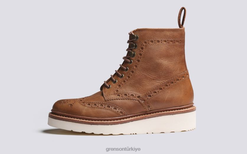 Grenson fran kadınlar doğal bot ayakkabı B466H265