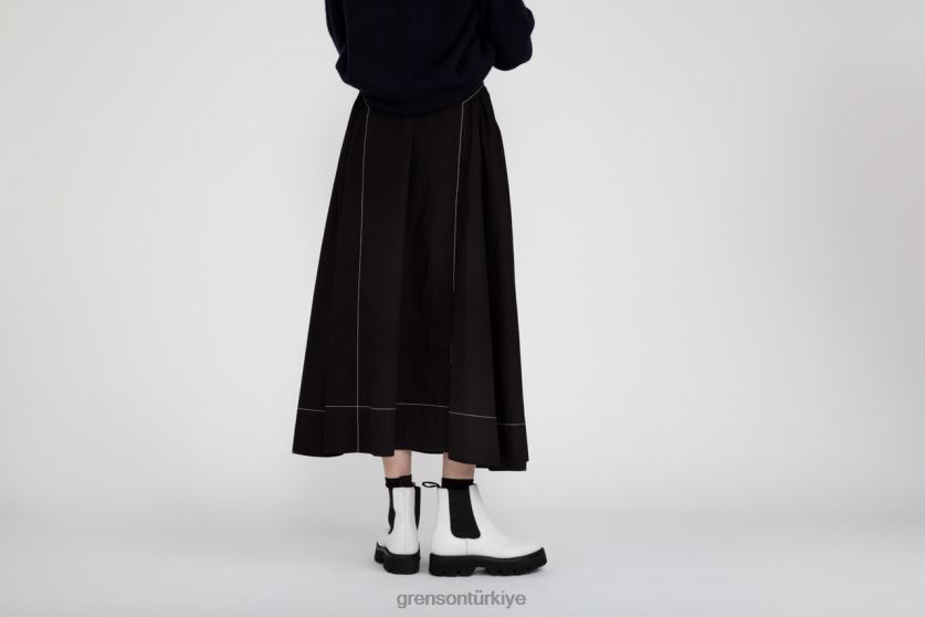 Grenson harlow kadınlar beyaz bot ayakkabı B466H268