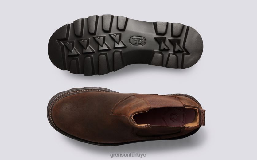 Grenson milly kadınlar kahverengi bot ayakkabı B466H296