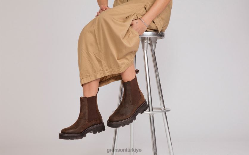 Grenson milly kadınlar kahverengi bot ayakkabı B466H296