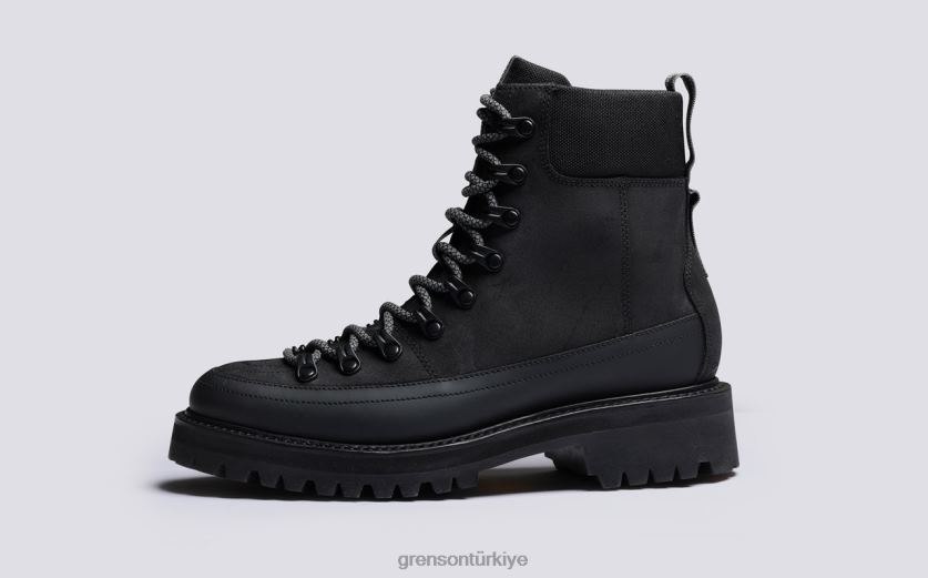 Grenson nanette teknolojisi kadınlar siyah bot ayakkabı B466H274