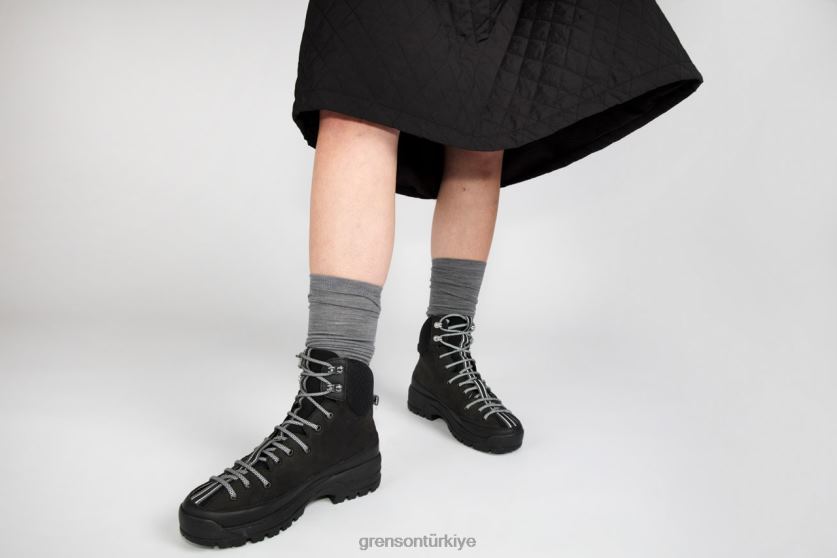 Grenson spor ayakkabı 71 kadınlar siyah bot ayakkabı B466H289