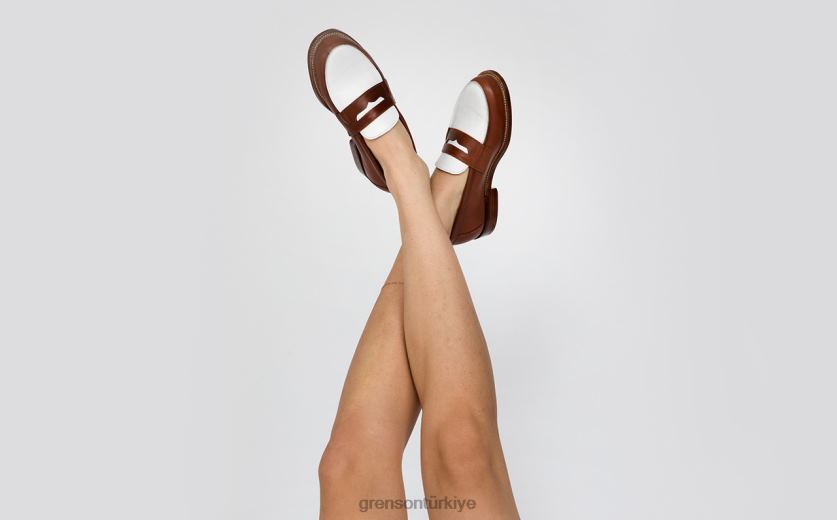 Grenson epsom kadınlar konyak mokasen B466H237
