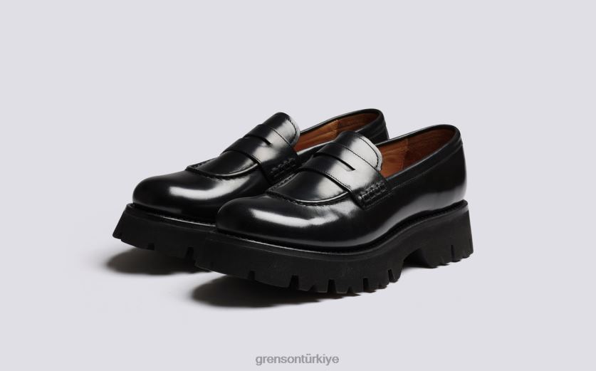 Grenson hattie kadınlar siyah mokasen B466H243