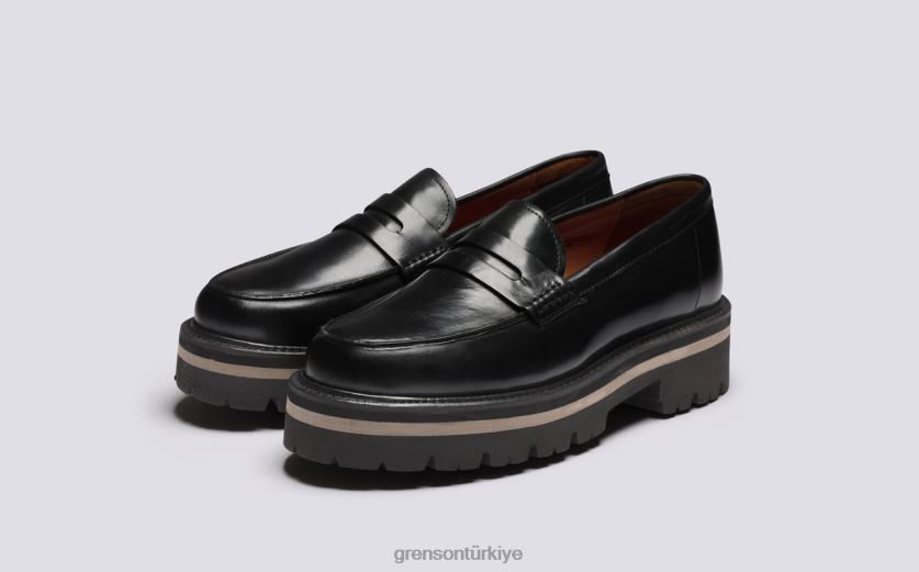 Grenson lyndsey kadınlar siyah mokasen B466H255