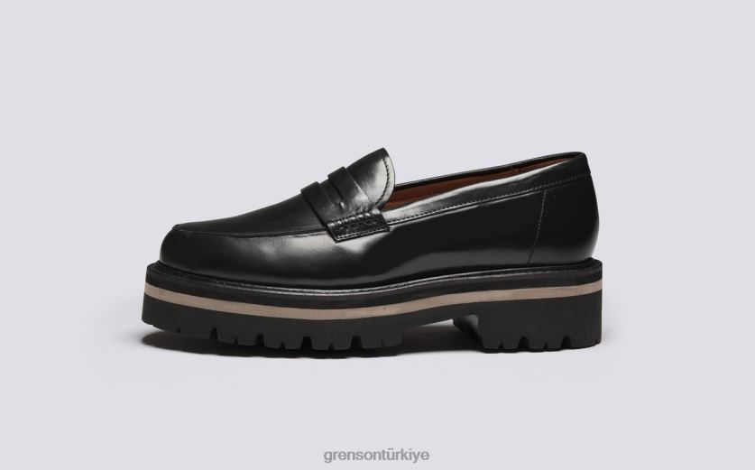 Grenson lyndsey kadınlar siyah mokasen B466H255