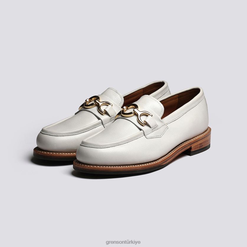 Grenson nina kadınlar beyaz mokasen B466H250