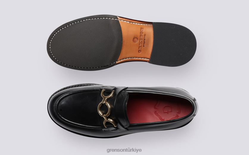 Grenson nina kadınlar siyah mokasen B466H252