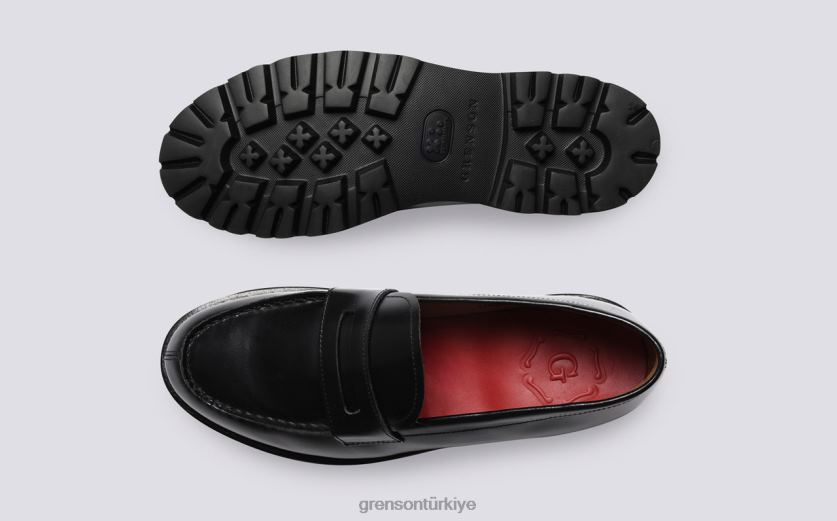 Grenson philippa kadınlar siyah mokasen B466H253