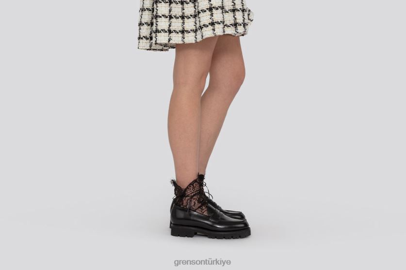 Grenson philippa kadınlar siyah mokasen B466H253