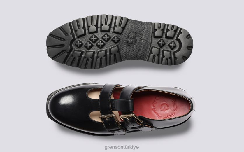 Grenson et kadınlar siyah resmi ayakkabı B466H316