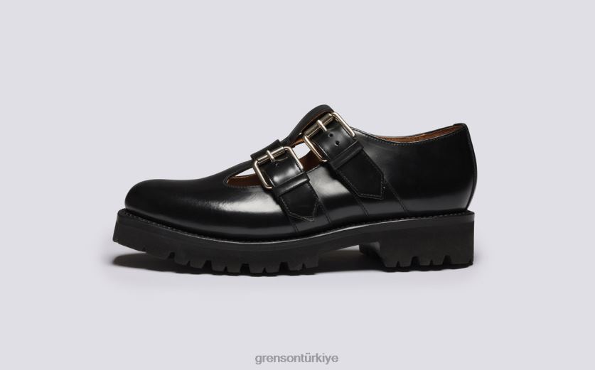 Grenson et kadınlar siyah resmi ayakkabı B466H316