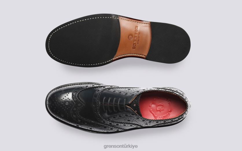 Grenson evangeline kadınlar siyah resmi ayakkabı B466H321