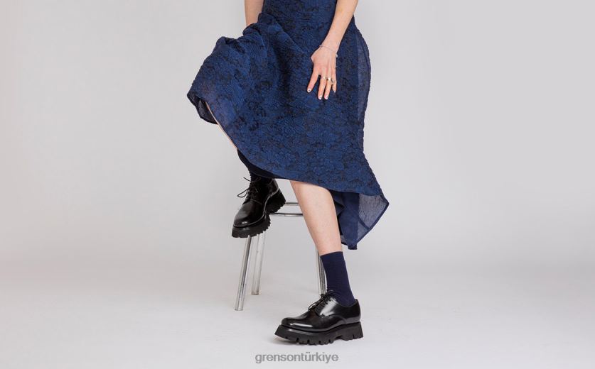 Grenson evi kadınlar siyah resmi ayakkabı B466H317