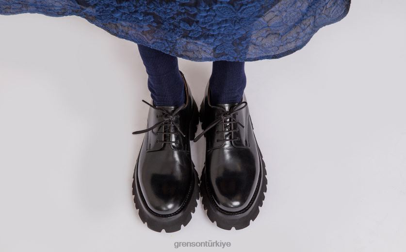 Grenson evi kadınlar siyah resmi ayakkabı B466H317