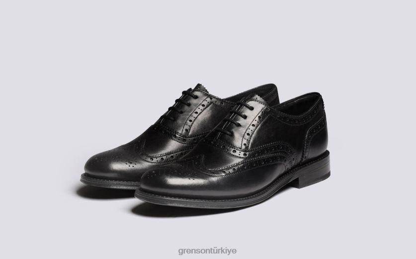 Grenson gül kadınlar siyah resmi ayakkabı B466H313