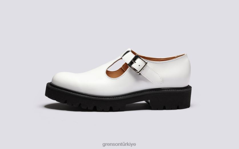 Grenson deniz kemiği kadınlar beyaz sandalet B466H389
