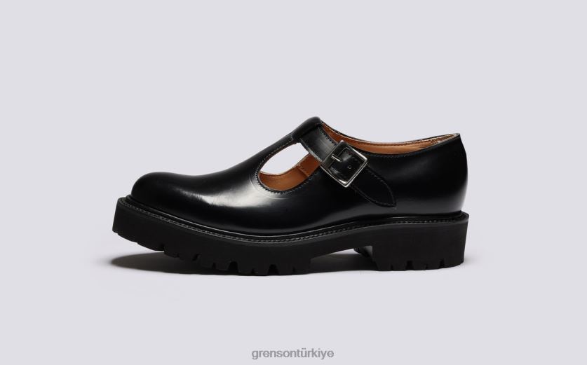 Grenson deniz kemiği kadınlar siyah sandalet B466H390