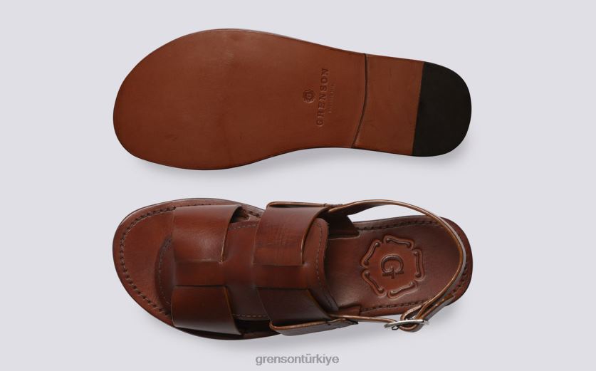 Grenson irade 3 kadınlar bronzlaşmak sandalet B466H387