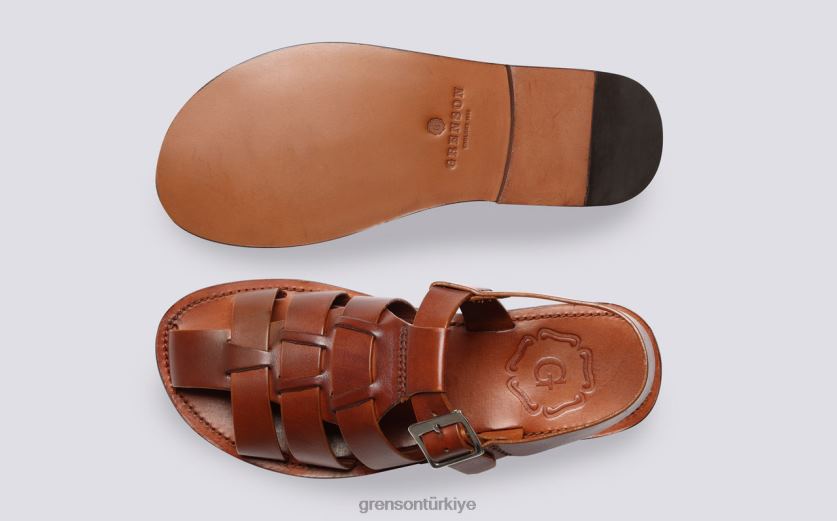 Grenson kraliçe kadınlar bronzlaşmak sandalet B466H381