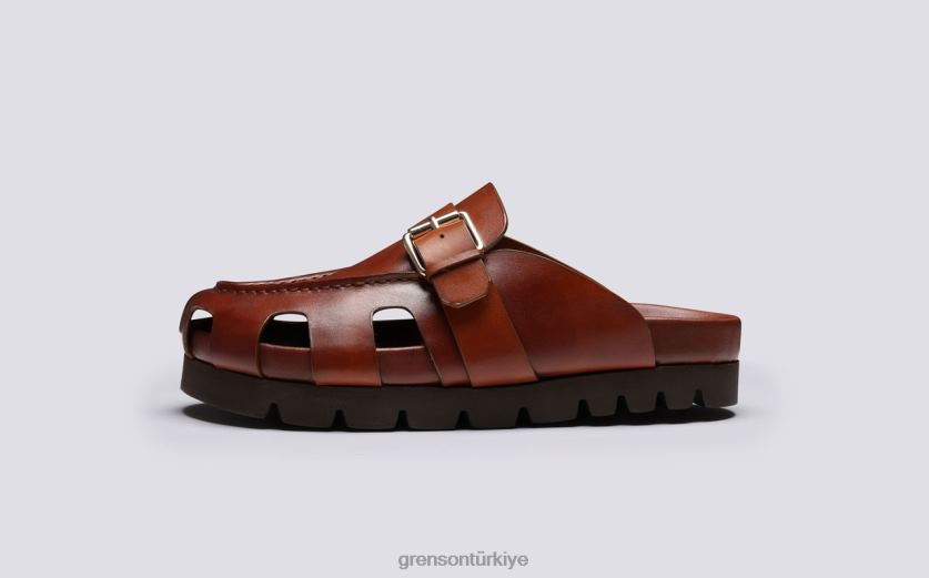 Grenson noktalı kadınlar bronzlaşmak sandalet B466H370