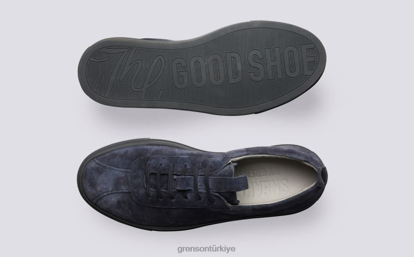 Grenson spor ayakkabı 1 kadınlar Donanma Spor ayakkabı B466H340