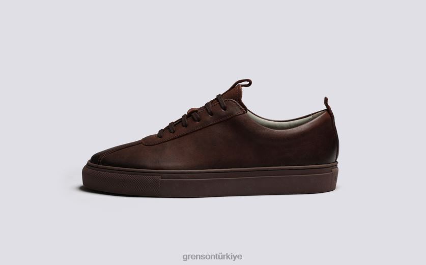 Grenson spor ayakkabı 1 kadınlar kahve cilalı Spor ayakkabı B466H338