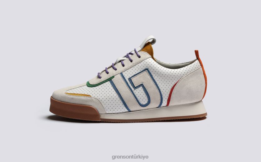 Grenson spor ayakkabı 51 + kadınlar beyaz çok Spor ayakkabı B466H342