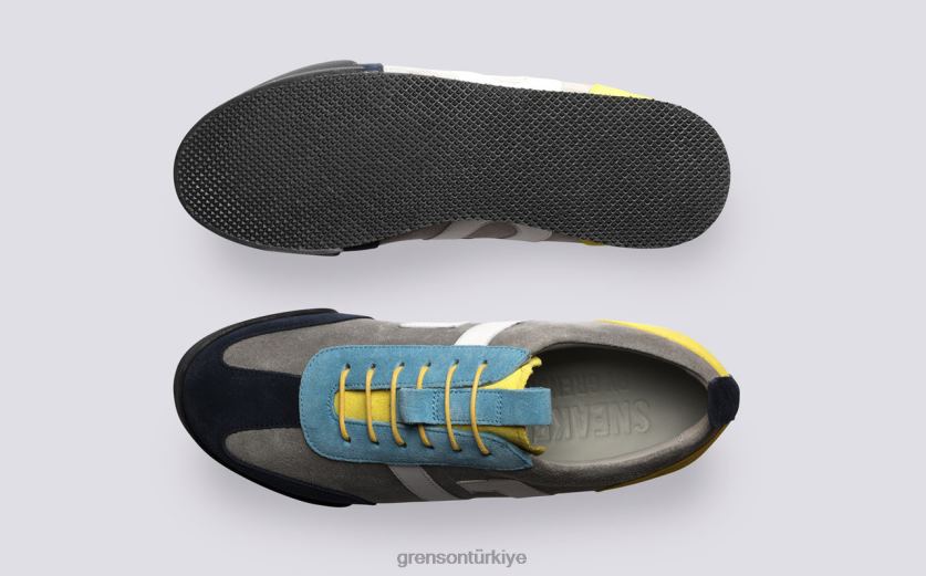 Grenson spor ayakkabı 51 kadınlar gri çoklu Spor ayakkabı B466H348