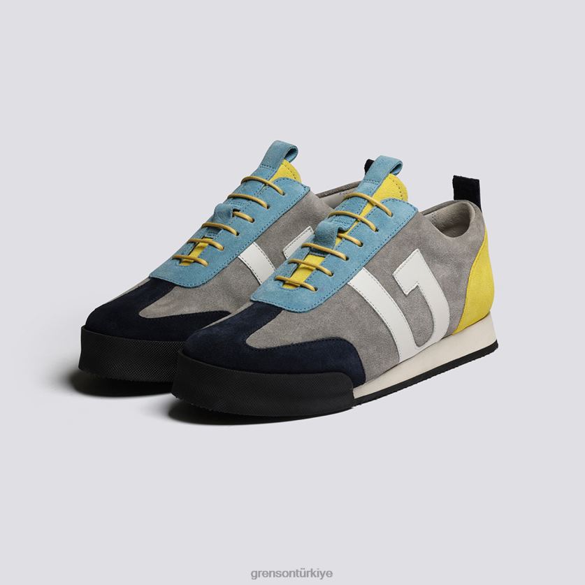 Grenson spor ayakkabı 51 kadınlar gri çoklu Spor ayakkabı B466H348