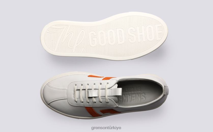 Grenson spor ayakkabı 67 kadınlar beyaz/turuncu Spor ayakkabı B466H353