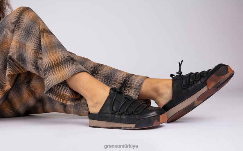 Grenson spor ayakkabı 75 kadınlar siyah açkılı Spor ayakkabı B466H358