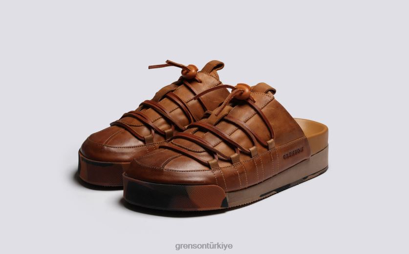 Grenson spor ayakkabı 75 kadınlar zencefil perdahlı Spor ayakkabı B466H357