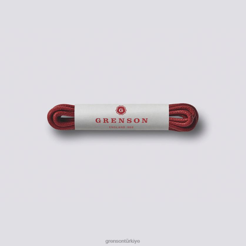Grenson ayakkabı bağcıkları üniseks kırmızı Aksesuarlar B466H438