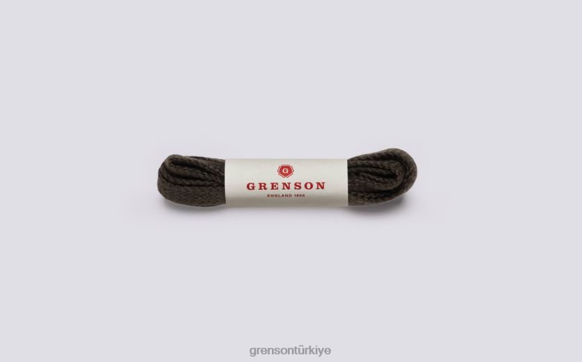 Grenson düz ayakkabı bağcıkları üniseks haki Aksesuarlar B466H427